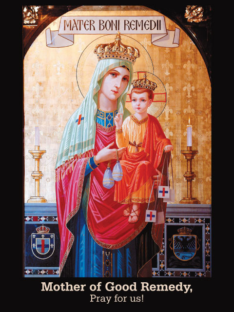Mother of Good Remedy Prayer Card***BUYONEGETONEFREE***